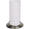 Rabalux - Aurel - lampa stolová - lesklý chróm-sklo opál
