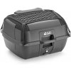 GIVI B45B+ kufor čierny s opierkou a sieťkou (Monolock s vlastnou platňou), objem 43 litrov