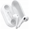 BIELE BEZDRÔTOVÉ SLÚCHADLÁ DO UŠÍ NABÍJACIE PUZDRO T15 BLUETOOTH 5.0 BT