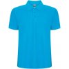 Pánska polokošeľa s krátkym rukávom Pegaso Premium, modrá tyrkysová, 2XL