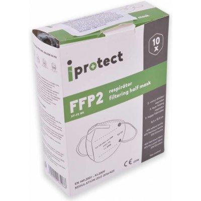 Iprotect respirátor FFP2 10 ks