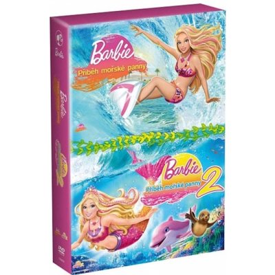 N, A - Barbie - Příběh mořské panny 1 a 2 (2 ) DVD — Heureka.sk