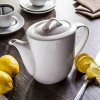 Porcelánový džbán na kávu a čaj REGULAR BIELY 1,2 l
