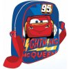 Setino · Detská / chlapčenská kapsička cez rameno Autá - Lightning McQueen - 21,5 x 15,5 x 8 cm