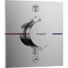 Hansgrohe ShowerSelect Comfort E vaňová/sprchová batéria podomietková s termostatom chrómová 15578000