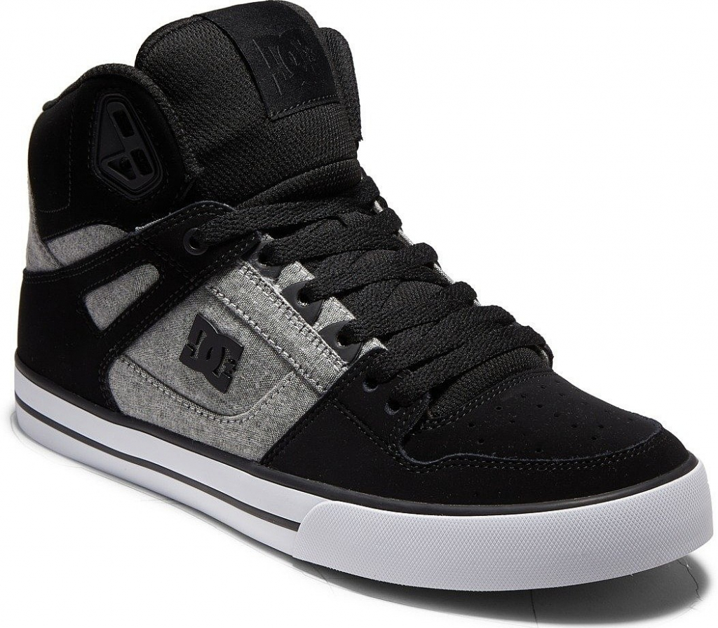 DC Pure High Top WC KBA Black Battleship Armor