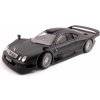 Maisto 31849 - Model auta - Mercedes CLK-GTR Streetversion (matná čierna, mierka 1:18)