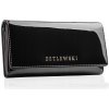 Dámska kožená peňaženka Betlewski čierna lakovaná veľká s RFID