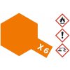 Farba Tamiya Acrylic X-6 - Orange Gloss 23ml