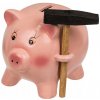 Keramické prasiatko pokladnička s kladivkom