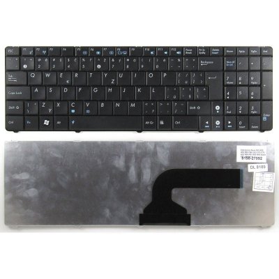 Klávesnica Asus A43 A52 A53 A72 B53 G60 G53 G72 G73 K52 K72 N50 N51 N53 N60 N61 N71 N73 X75 black CZ česká