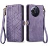 VSETKONAMOBIL 94434 GEOM Peňaženkové puzdro pre TCL 50 Pro NxtPaper fialové