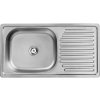 Kuchinox Trafis, 1-komorový nerezový drez 750x400x150 mm, oceľová, LAV-SKN_011T