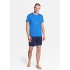 Henderson Pánske Pyžamo model 151573 Modré Modrá L