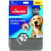 Vileda Pet 172650 Uterák z mikrovlákna sivý 45 x 70 cm
