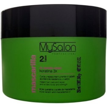 MySalon 3xKeratin vyživující maska 250 ml