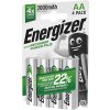 Nabíjateľné batérie Energizer 4 AA/HR6 2000 mAh UNI