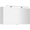 Sapho Cloe - Zrkadlová skrinka s LED osvetlením, 100x50x18 cm, biela CE100-0030