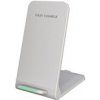1stCOOL bezdrátová QI nabíječka H18, skládací stojánek, USB-C, bílá H18 White