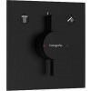 Hansgrohe - Batéria pod omietku, na 2 spotrebiče, matná čierna 75417670ROZ3