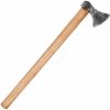 ULFBERTH® Vikingská ocelová sekera, ručně kovaná, typ G