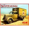 ICM Opel Blitz Typ 2,5-32 Ambulanz 1/35