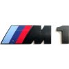 BMW M-packet 1 nápis predný blatník čierny 55mm