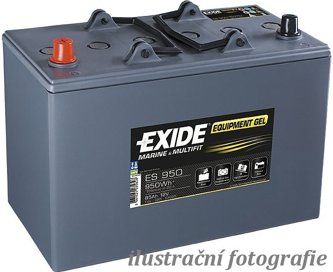 Exide Equipment Gel 12V 85Ah 450A ES950