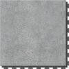 Šedá plastová vinylová dlažba Fortelock Business Tornes Mercury C013 Graphite - dĺžka 66,8 cm, šírka 66,8 cm, výška 0,7 cm