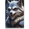 Vymalujsisam.sk Maľovanie podľa čísiel - Vlkolak Veľkosť: 40x60cm, Rám: Bez rámu, iba zrolované plátno