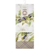 EUROFIRANY KUCHYNSKÁ UTIERKA OLIVE SADA 3 KS 50X75 CM VZOROVANÉ
