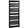 Instalprojekt Kúpeľňový radiátor FRAME SLIM Farba - Čierna , Odporúčaná vykurovacia tyč - 300 W, Rozmer A - 40 cm, Rozmer C - 110 cm, Skutočný rozmer radiátora - 400 × 1078 mm RADFRAS401131