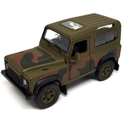 Welly Land Rover Defender army camouflage 39 1:34