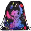 CoolPack školský vak na topánky a batoh Disney Stitch Stich čierny