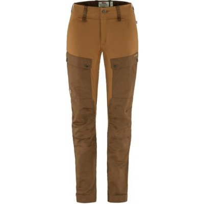 Fjällräven Keb trousers curved W short timber brown chestnut