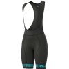 Letné dámske cyklistické nohavice Alé Cycling PR-R Strada Lady čierne/modré