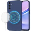 Techsuit SoftFlex MagSafe – puzdro na Samsung Galaxy A15 4G / A15 5G – námornícka modrá