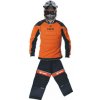 MPS Goalie set with HELMET L, oranžová / čierna