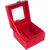 Aga Šperkovnica 12,2 × 12,2 × 8,5 cm červená