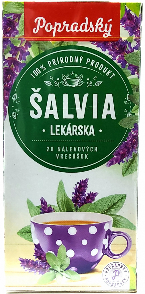 Popradský čaj bylinkový šalvia 30 g od 0,99 € - Heureka.sk