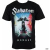 Tričko metal CARTON Sabaton Heroes Czech Republic Čierna
