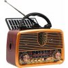BLOW Přenosné analogové rádio RA10 AM/FM solární