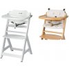 Safety 1st Detská vysoká jedálenská stolička Toto, biela + Vankúš na detskú stoličku Toto, medvedík (800008641)