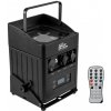 Eurolite AKKU UP-4x8W QCL Spot QuickDMX, IP65, černý