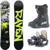 Raven Core Junior mini snowboard + Beany Junior viazanie + Beany Avenger BS topánky - 125 cm + XS - EU 32-35