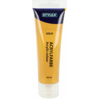 Akrylová farba 83 ml STYLEX zlatá