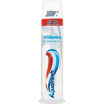 Aquafresh Whitening pump zubná pasta 100 ml