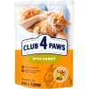CLUB 4 PAWS Premium With rabbit. For adult cats 300g