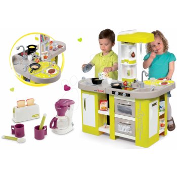 Smoby set kuchynka elektronická a raňajkový set s kávovarom a toasterom 311024-7