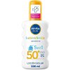 Nivea Sun Babies & Kids Sensitive Protect Spray SPF50+ vodeodolná opaľovací prípravok na telo Všetky typy pleti 200 ml